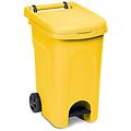 bidone in polipropilene urban eco system giallo 60 lt