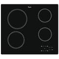 - piano cottura ehh6240isk elettrico 4 zone cottura da 58 cm colore nero