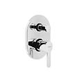 miscelatore doccia ad incasso serie abc ab87100cr cromato ottone