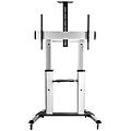 - ica-tr24 supporto mobile da pavimento per tv ultra larghe 60-100''