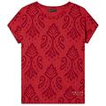 Freddy T Shirt Floreale In Jersey Con Maniche A Kimono Allover Ikat Poppy Red Do
