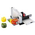 icaro7 affettatrice elettrico 65 w argento metallo (521. 000)