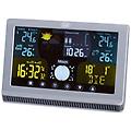 - stazione meteo con grande display a colori lcd comandi touch radiocontrollato 12/24 barometro hpa