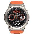 futurego mix2 smartwatch bluetooth per chiamate colore arancione