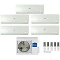 climatizzatore condizionatore penta split inverter flexis plus white r-32 7000+7000+7000+7000+9000