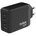 nilox. caricabatterie da parete nxganusbc100 spina eu caricatori ritiro gratis