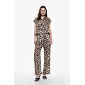 pantaloni ampi stampa animalier