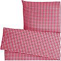 set copripiumino e federa tux chiusura a busta 135x200 cm (lxl) 80x80 cm (lxl) rosso