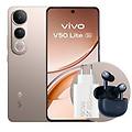 VIVO smartphone 6 77 v50 lite bundle 5g titanium gold ( 256gb ram 8gb 6500mah )