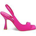 sandali fucsia in lycra tacco 9 7 cm