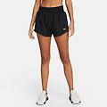 nike. shorts da donna one neri. pantaloncini ritiro gratis