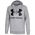 under armour. felpa con cappuccio rival fleece big logo felpe ritiro gratis