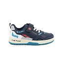sneakers da bambino blu con strap taglia 24