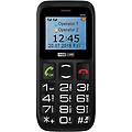comfort mm426 1. 77'' telefono per anziani con tasto sos nero