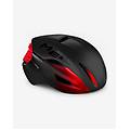 casco manta mips rosso nero s