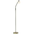 lampada da terra led philo oro luce bianco caldo 450 lumen