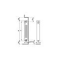radiatori in alluminio pressofuso calidor super b4 elementi con interasse 600 5 elementi