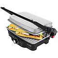- piastra per panini con grill potenza 1500 watt colore nero / inox