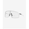 occhiali sutro matte white con lente clear to black photochromic