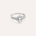 anello fantasia claire oro bianco cubic zirconia collezione claire misura 58 oro bianco
