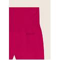 leggings seamless 7/8 con vita alta e inserti in costina rose violet donna exsmall/small