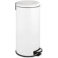 pattumiera leman easy a pedale bianco 30 l