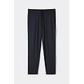 pantalone lungo in soft silk uomo blu taglia m