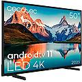 tv led 50 smart tv serie a alu00050s. 4k uhd android 11 memc chromecast integrato dolby vision e