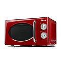 microonde fm21 20l 700w grill combinato timer meccanico rosso