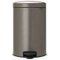 Brabantia Pattumiera New Icon 20litri Platinum Opaco