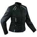 a-pro giacca moto donna impermeabile 4 stagioni scooter sport custom lady nero s