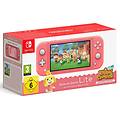 switch lite coral + animal crossing new horizons digital
