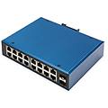 switch di rete gigabit ethernet a 16 porte industriale non gestito 2 uplink sfp (dn-651138)
