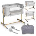 culla fianco letto co sleeping sleepy grigio