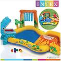 - piscina gonfiabile dinosaur play center 249x191x109 cm 57444np