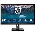 242s9jml monitor full hd 24 pollici 1920x1080 75hz vga dvi hdmi displayport hub usb nero