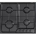 ynf 46 asv piano cottura nero da incasso gas 4 fornello(i)