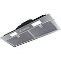cappa a incasso box fbi 705 xs argento l 70 cm