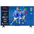 serie p61 serie p65 smart tv ultra hd 4k 43" 43p61b dolby audio controlli vocali google tv