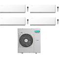 climatizzatore uni hb quadri split 7+9+9+12 con 5amw125u4rta inverter wi-fi r-32 classe a++