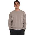 pullover girocollo greige