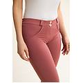 pantaloni push up wr. up superskinny cotone organico whitered rose donna small