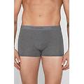 boxer in viscosa elasticizzata con elastico logo uomo grigio tama&ntilde;o xxl