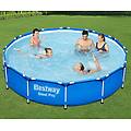 piscina con telaio steel pro 366x76 cm