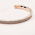 bangle lady shine acciaio rosa collezione lady shine rosa