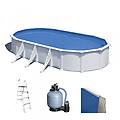 atlantis ovale 730x375x132cm piscina fuori terra in acciaio