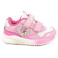 sneakers da bambina rosa e fuxia con strap taglia 23