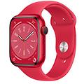 watch series 8 oled 45 mm 4g rosso gps (satellitare) (mnka3fd/a)