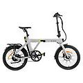 p20 bicicletta elettrica pieghevole bianca