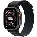 watch ultra 3 gps + cellular 49mm cassa titanio nero con alpine loop nero medium (mf0v4ql/a)